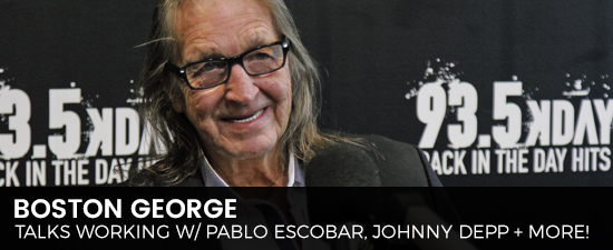 Boston George – Working w/ Pablo Escobar, Prison Visit From Johnny Depp, And More!