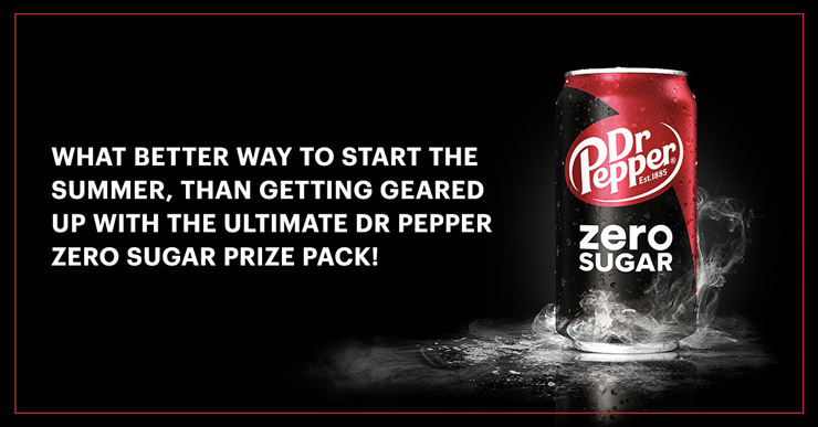 93.5 KDAY Is Hooking You Up With A Dr. Pepper Zero Sugar Prize Pack!