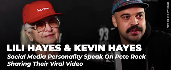 Social Media Personality Lili Hayes & Kevin Hayes Speak On Pete Rock Sharing Their Viral Video